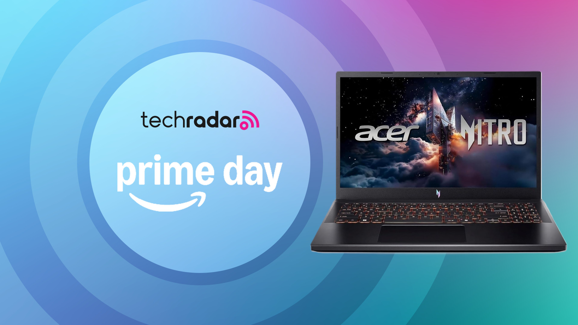 Acer Nitro V render for Prime Day deal