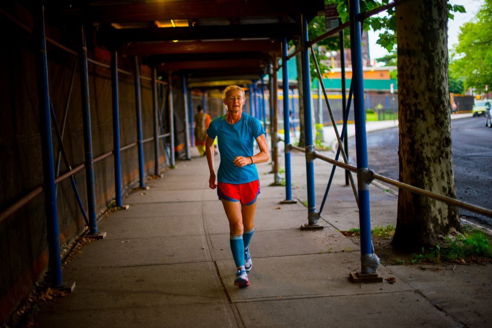 running