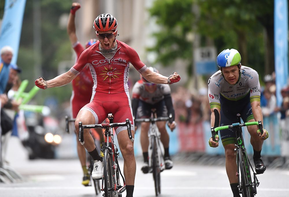 Luxembourg stage 3 winner Anthony Turgis