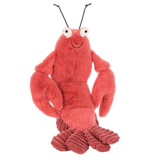 The Larry Lobster plush toy, sold at Anthropologie