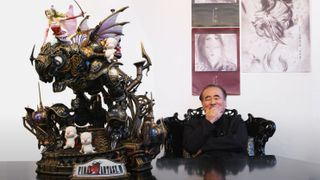 Yoshitaka Amano and the FF6 Terra statue