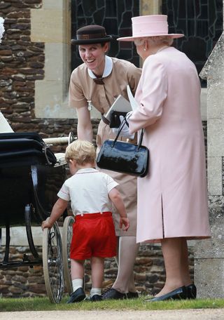 Norland Nanny, Prince George and the Queen