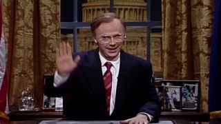 Dana Carvey As George H.W. Bush On Saturday Night Live