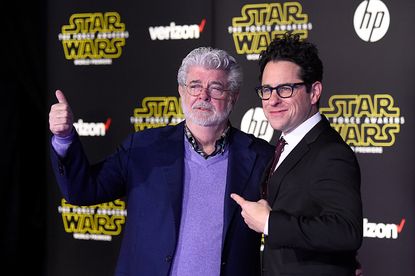 George Lucas and J.J. Abrams.