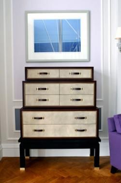 Master bedroom with chest of drawers