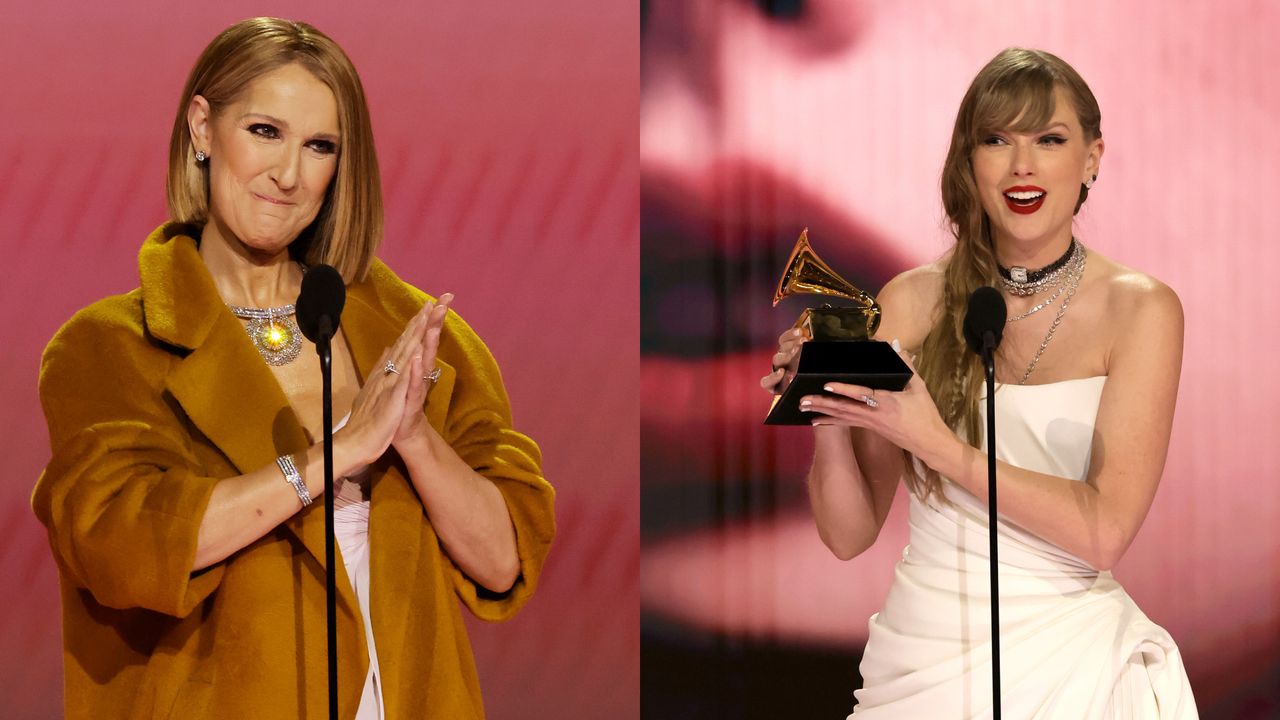 Celine Dion and Taylor Swift