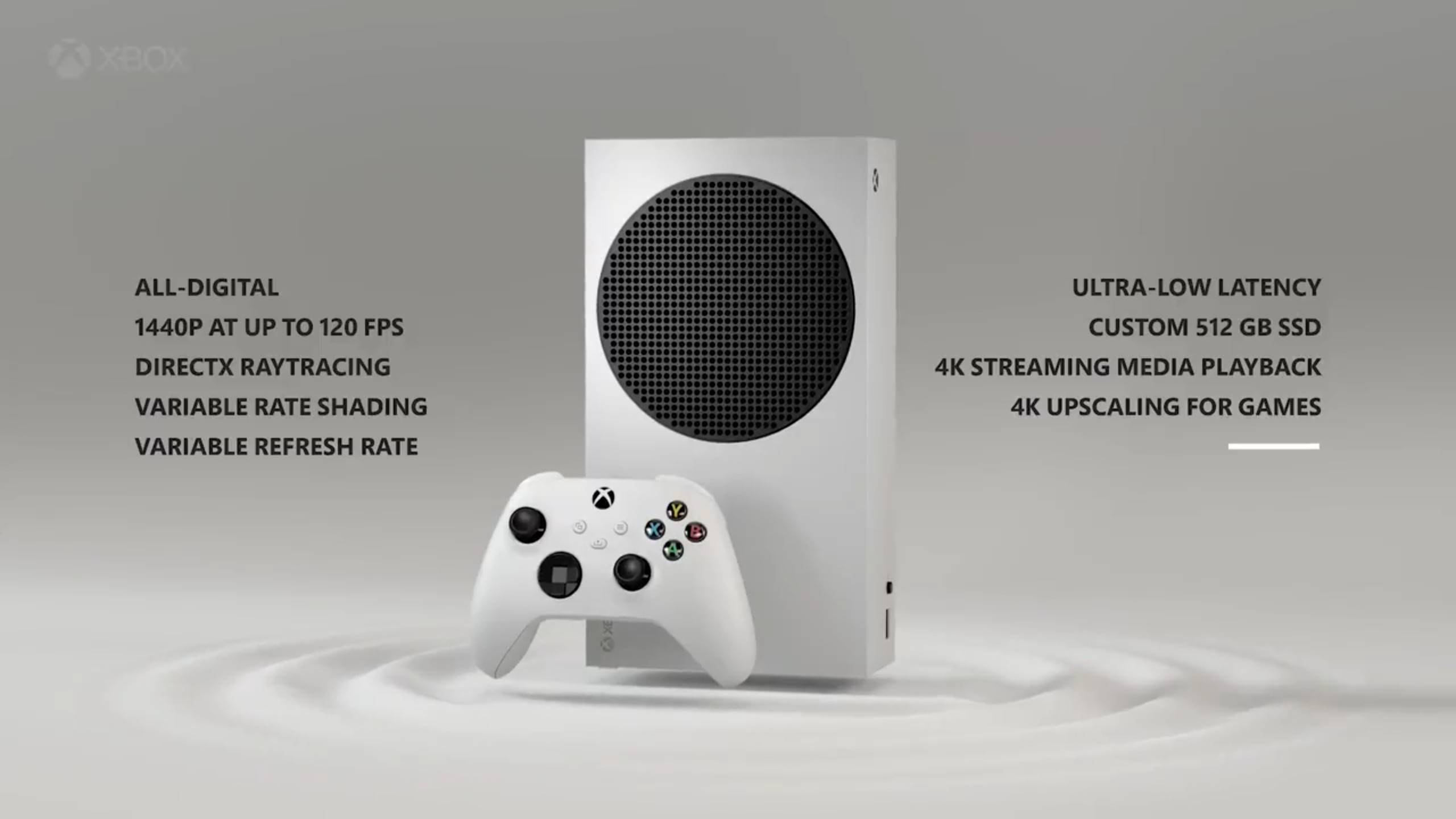 Xbox Series S specs