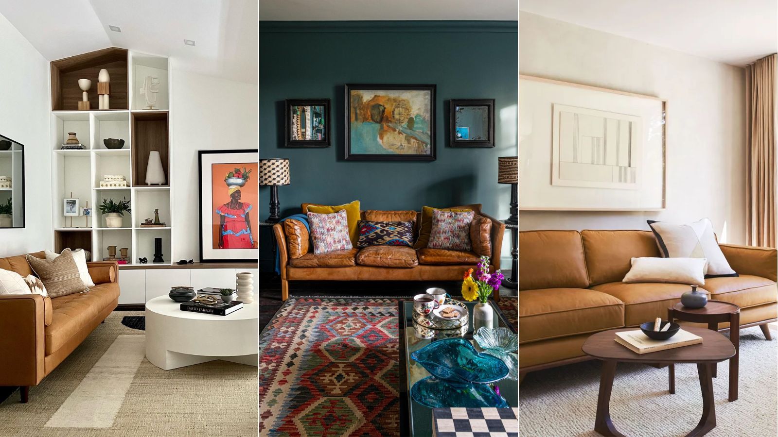 how to dress up a leather couch Are couches still in style? Designers weigh in brown leather couch decor ideas