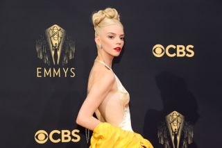 Anya Taylor-Joy attends the 73rd Primetime Emmy Awards at L.A. LIVE on September 19, 2021 in Los Angeles, California.