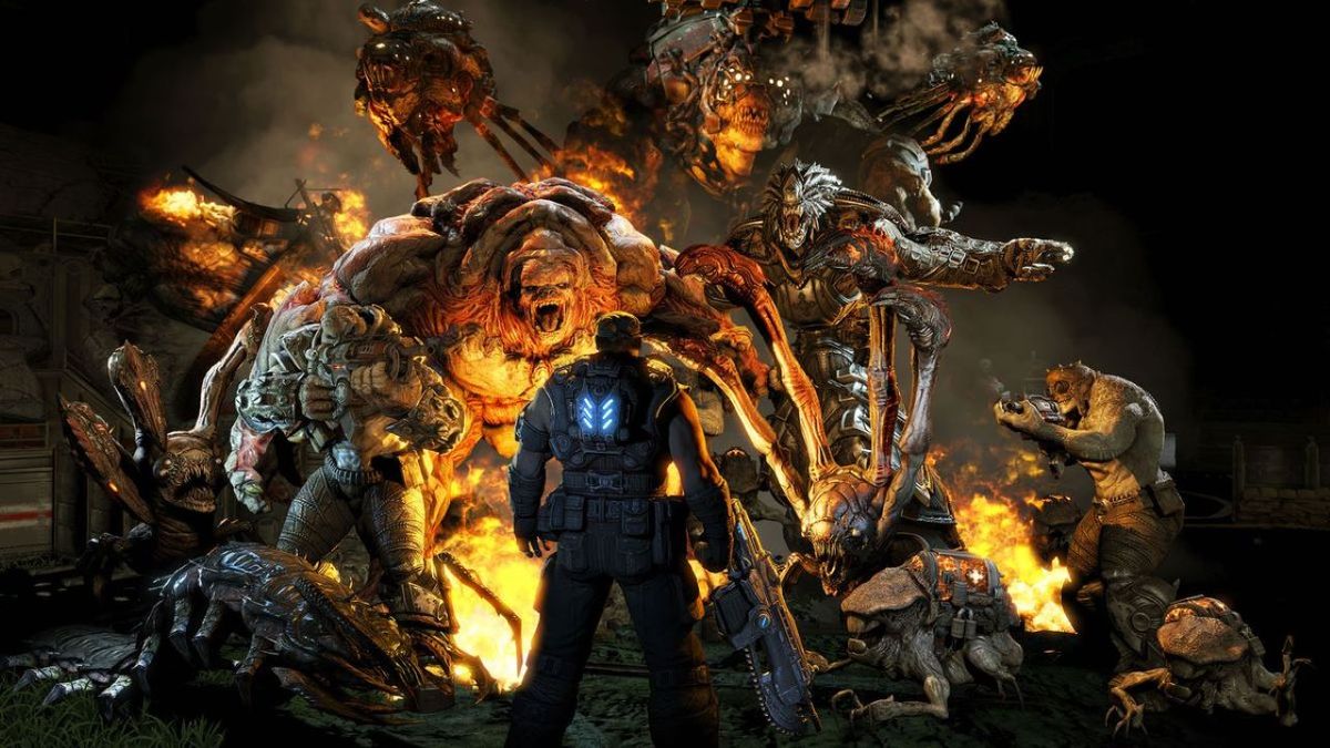 A PS3 prototype of Gears of War 3 has been released