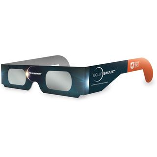 Celestron EclipSmart Solar Eclipse Glasses on a white background