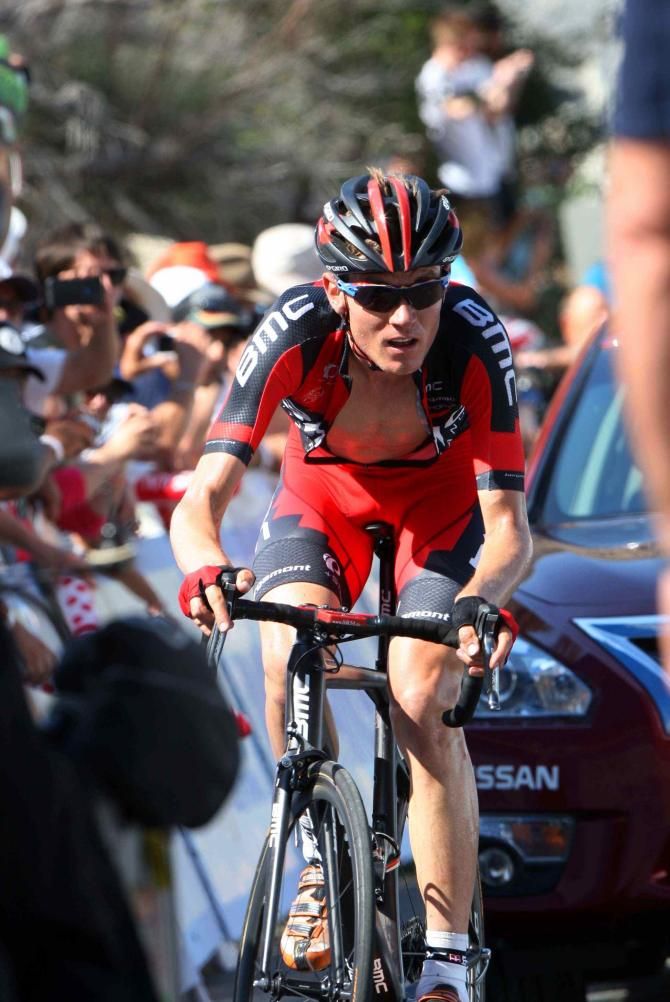 Tejay van Garderen (BMC) limited his losses during the extreme temperatures