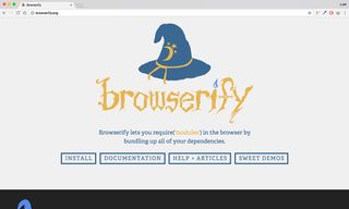 On build, Browserify will follow the paths passed to require() and intelligently concatenate everything into a single JS file