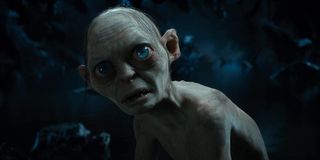 Andy Serkis as Gollum in The Hobbit: The Unexpected Journey