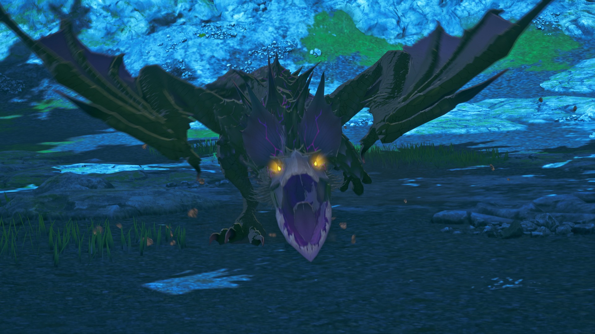 Promotional screenshot of a Invasive Yian Garuga in Monster Hunter Stories 3: Twisted Reflection