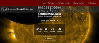 The Southern Illinois University is already counting down to the next total solar eclipse visible from Carbondale, Illinois on April 8, 2024.