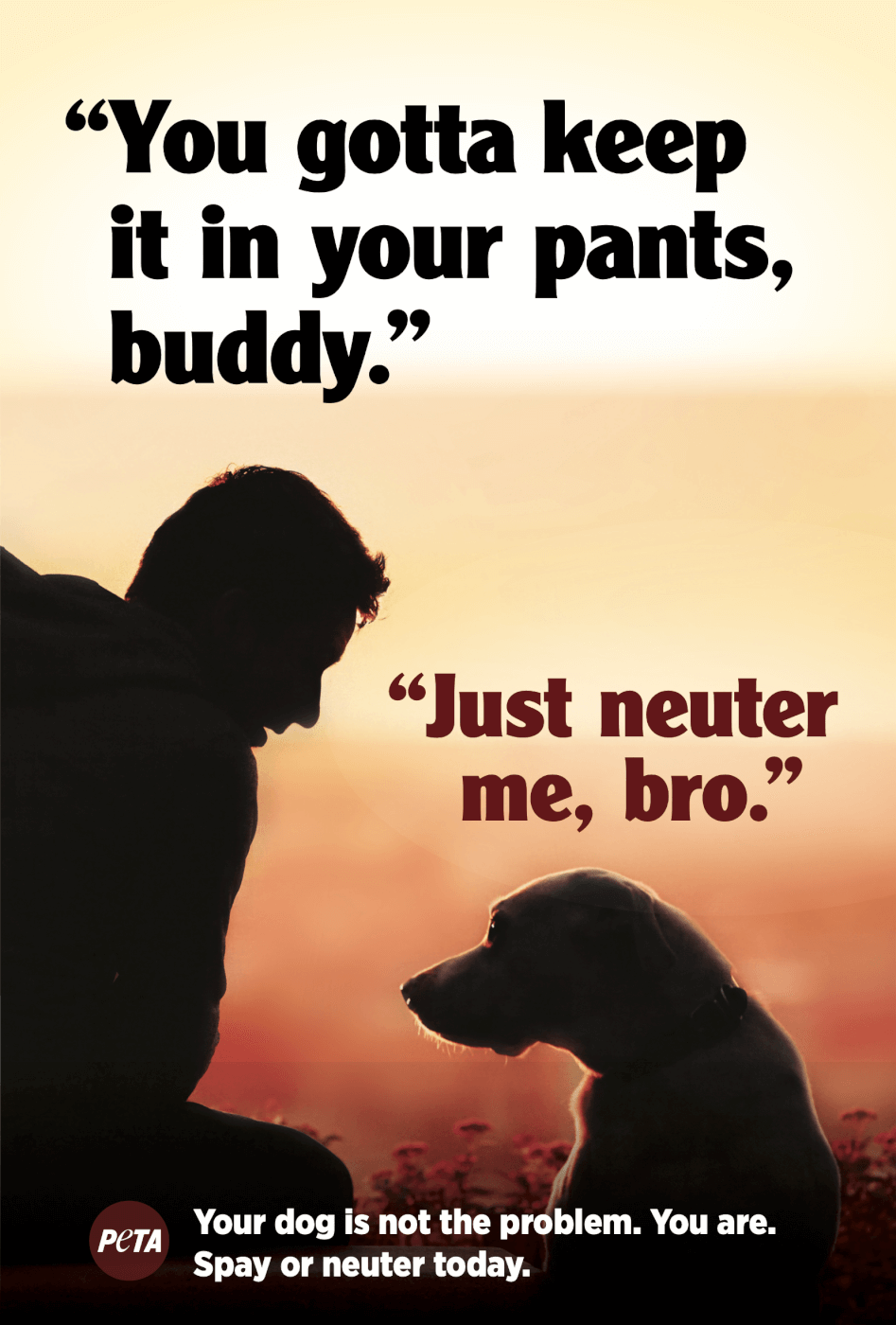 Hilarious PETA billboard births the new favourite phrase