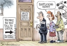 Political cartoon