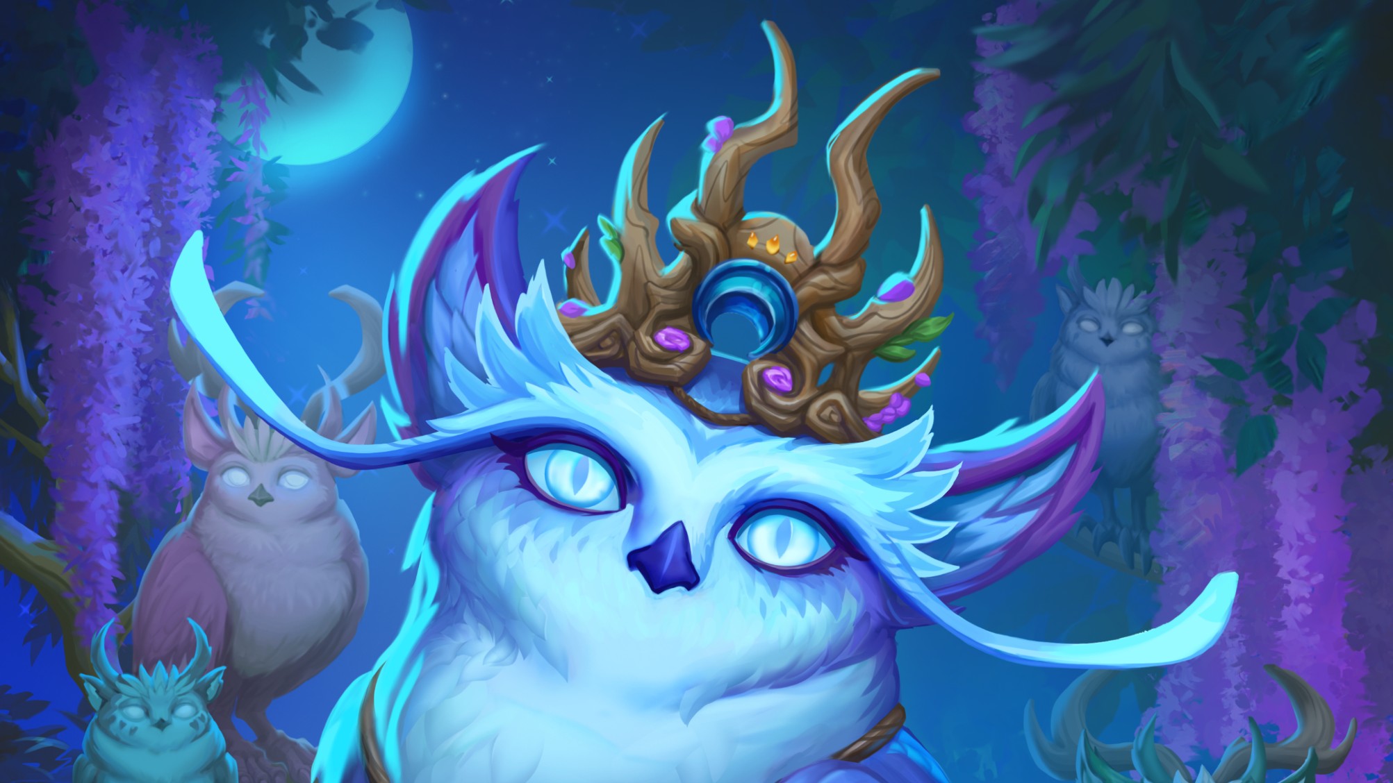 Hearthstone card reveal: If it's wrong to love a magic blue owl, I don't want to be right