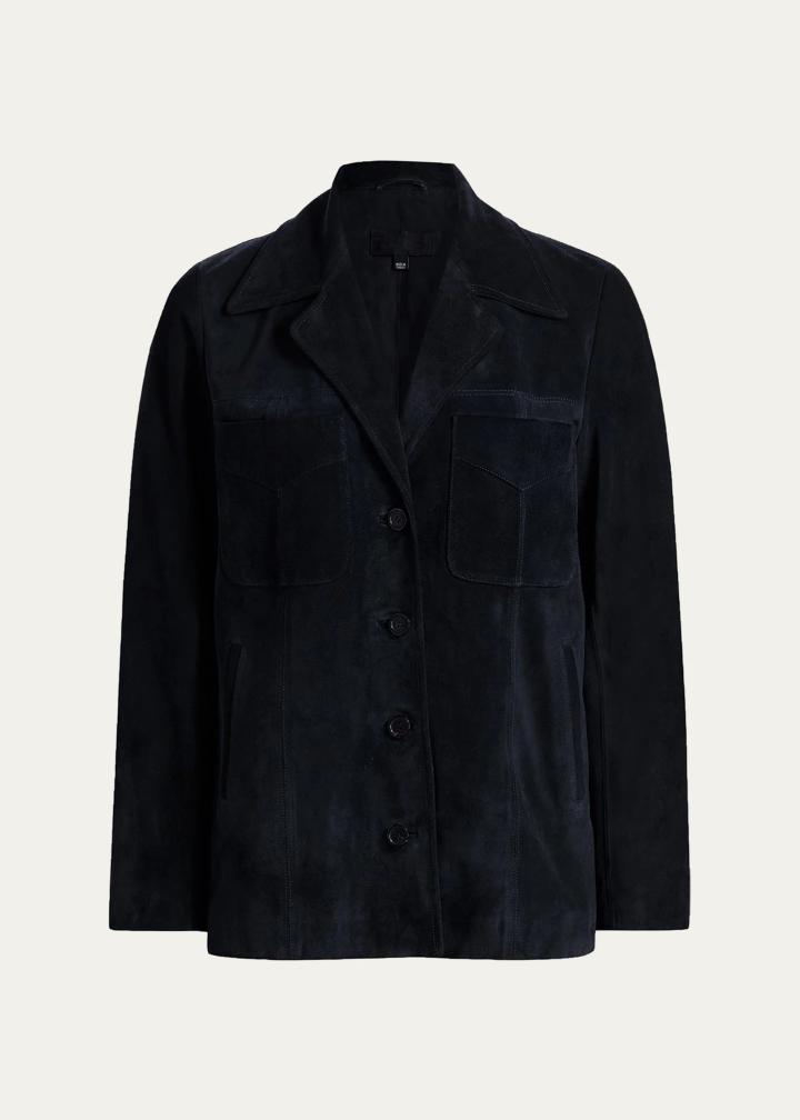 Dominic Calfskin Suede Jacket