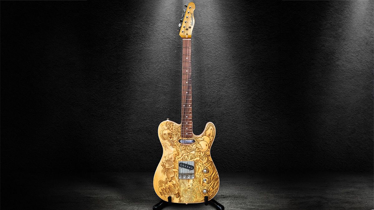 Shania Twain guitar detail