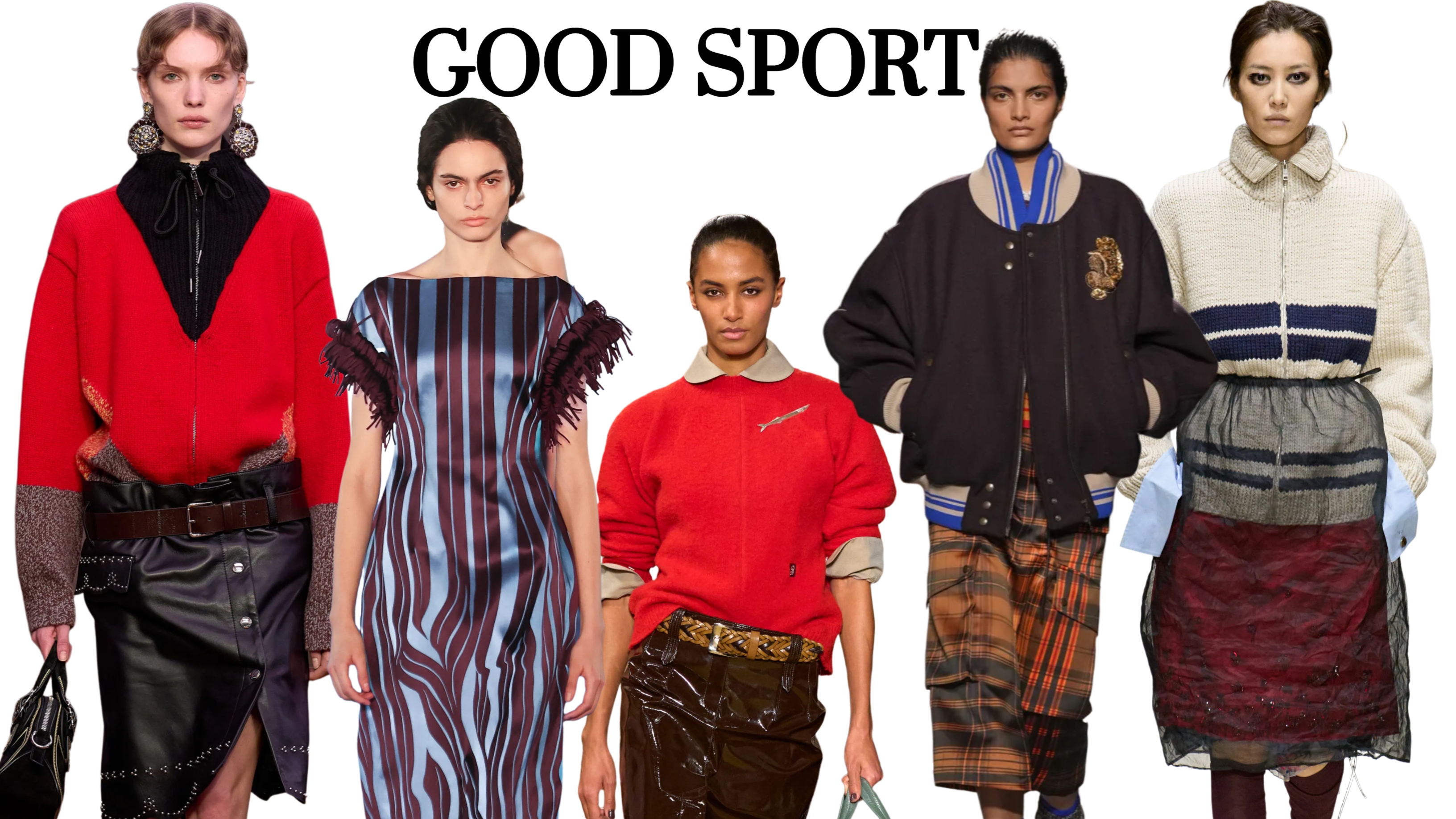 Sporty fashion from the FW26 runways