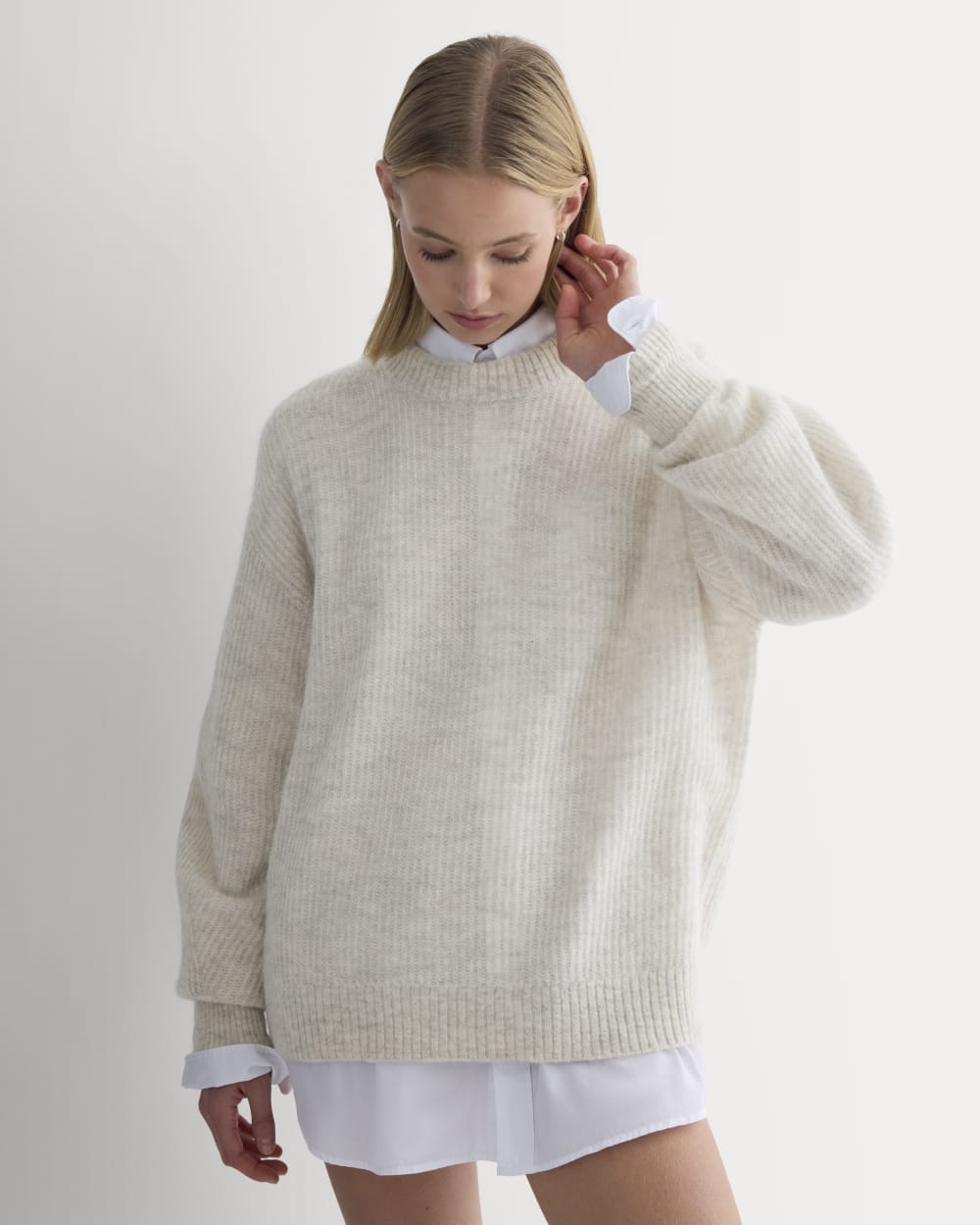 The Cocoon Crew in Alpaca | Almond - Xxs