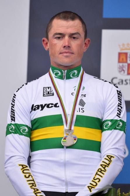 Simon Gerrans (Australia) contemplates what might have been