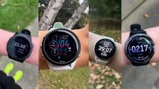 Grace Walsh testing the best Garmin watches, including Forerunner 975, Forerunner 265, Vivoactive 6, and Venu 4