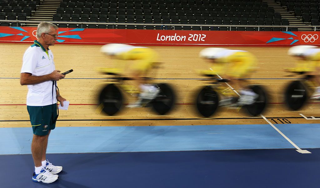 Australian national coach Gary Sutton at the 2012 Olympic Games