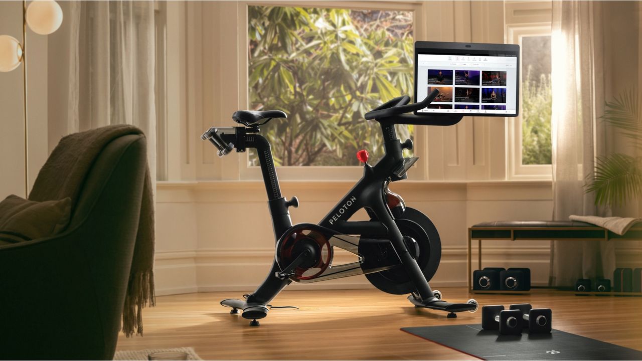 Peloton exercise bike