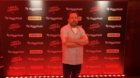 Graham Barlow at the Hell Grind premiere, London, June 2026.