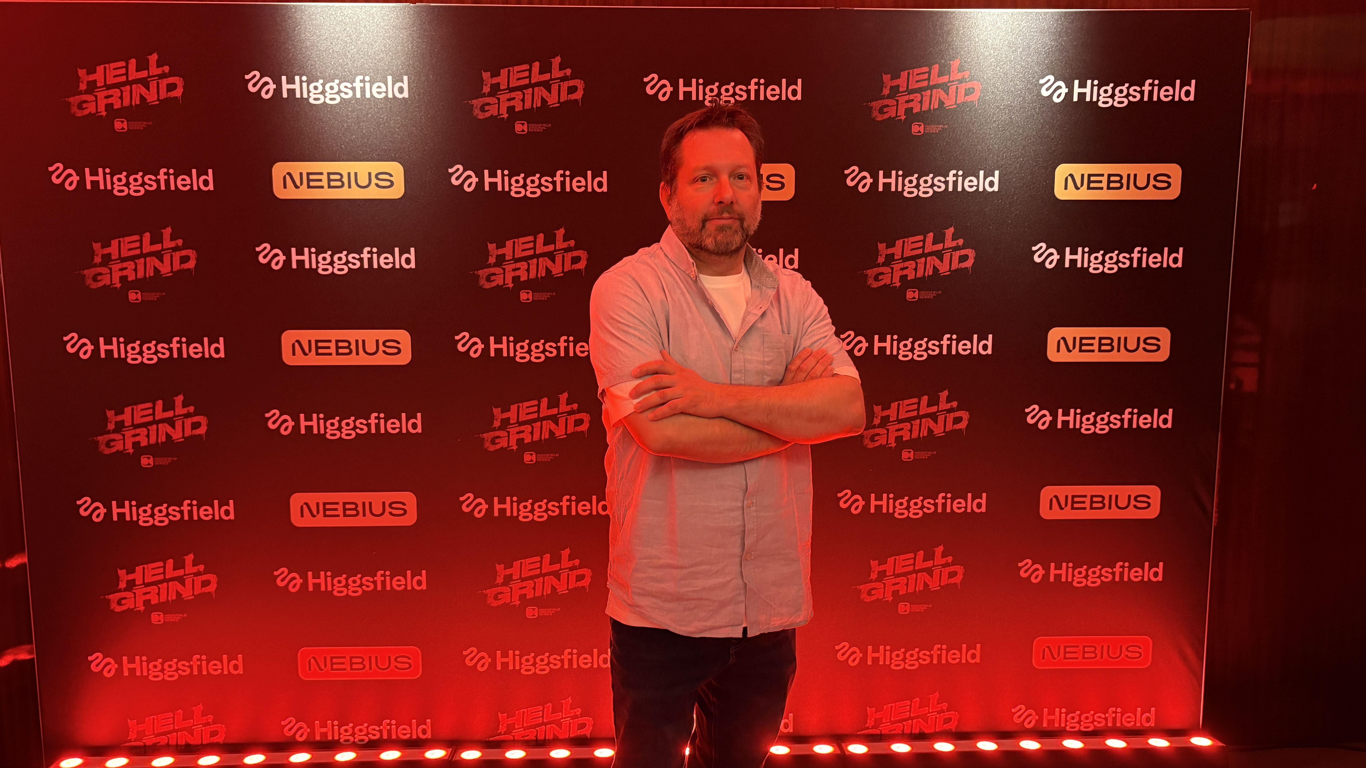 Graham Barlow at the Hell Grind premiere, London, June 2026.