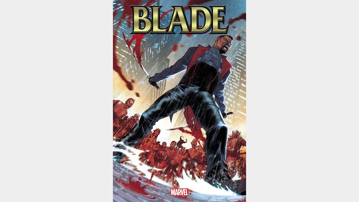Blade looking cool.