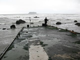 Japan tsunami dock