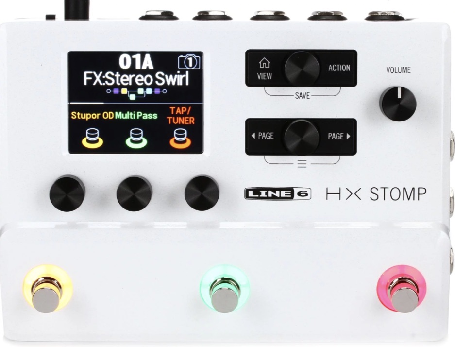 Amazon.co.jp: LINE6 HX Stomp Silver Guitar Processor HELIX