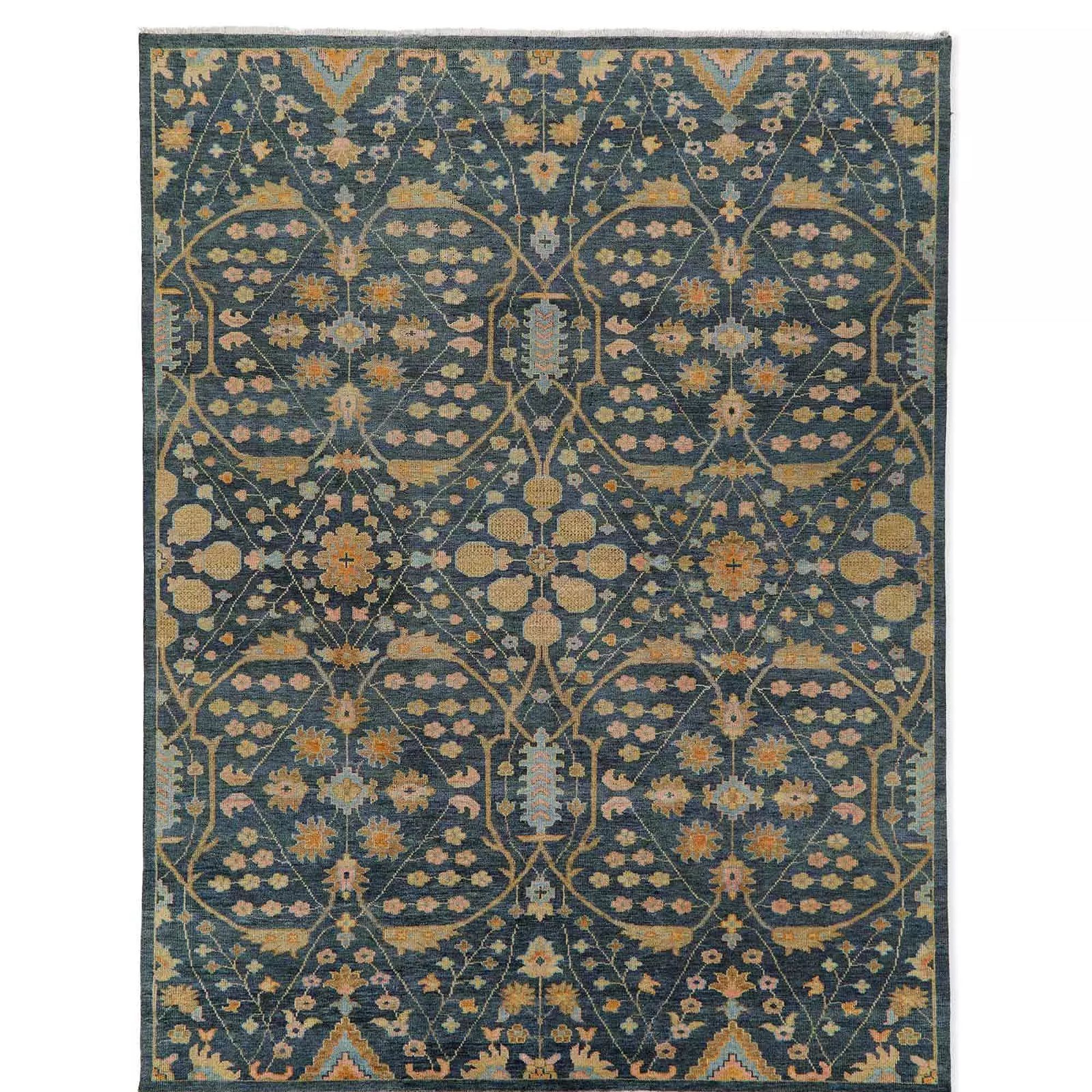 multicolored traditional rug