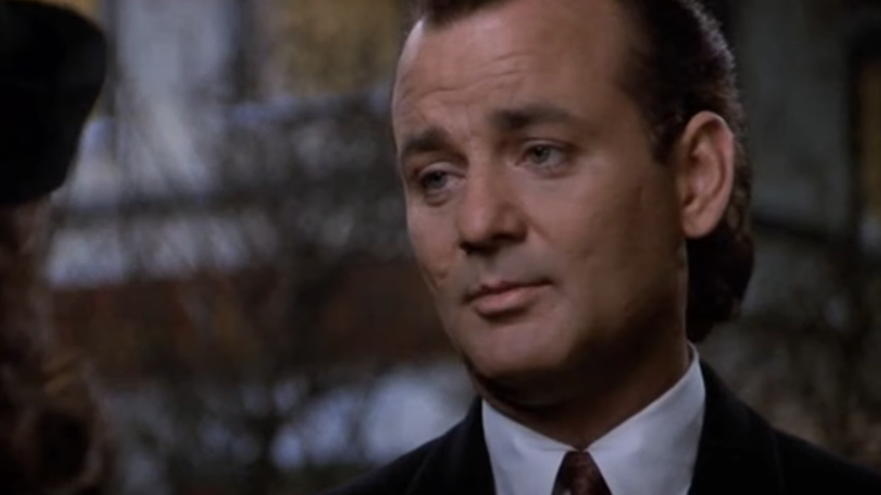 Bill Murray in Scrooged