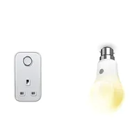 Hive Active Smart Plug + Dimmable B22 Light £51.99 £33.99 at Amazon