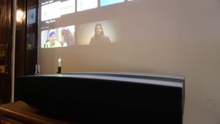 Xgimi Aura 4K Projector in a home