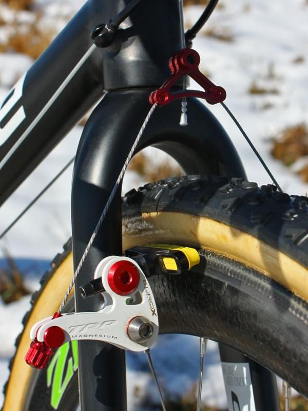 TRP EuroX Mag cantilevers feature ultralight weight, a wide-profile design for mud clearance, and premium materials.