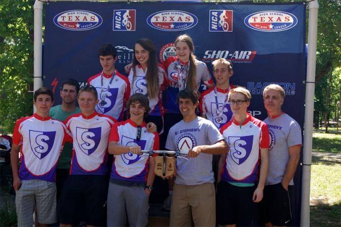 Michael Angelovich, Texas (front row, far right). Clif Bar