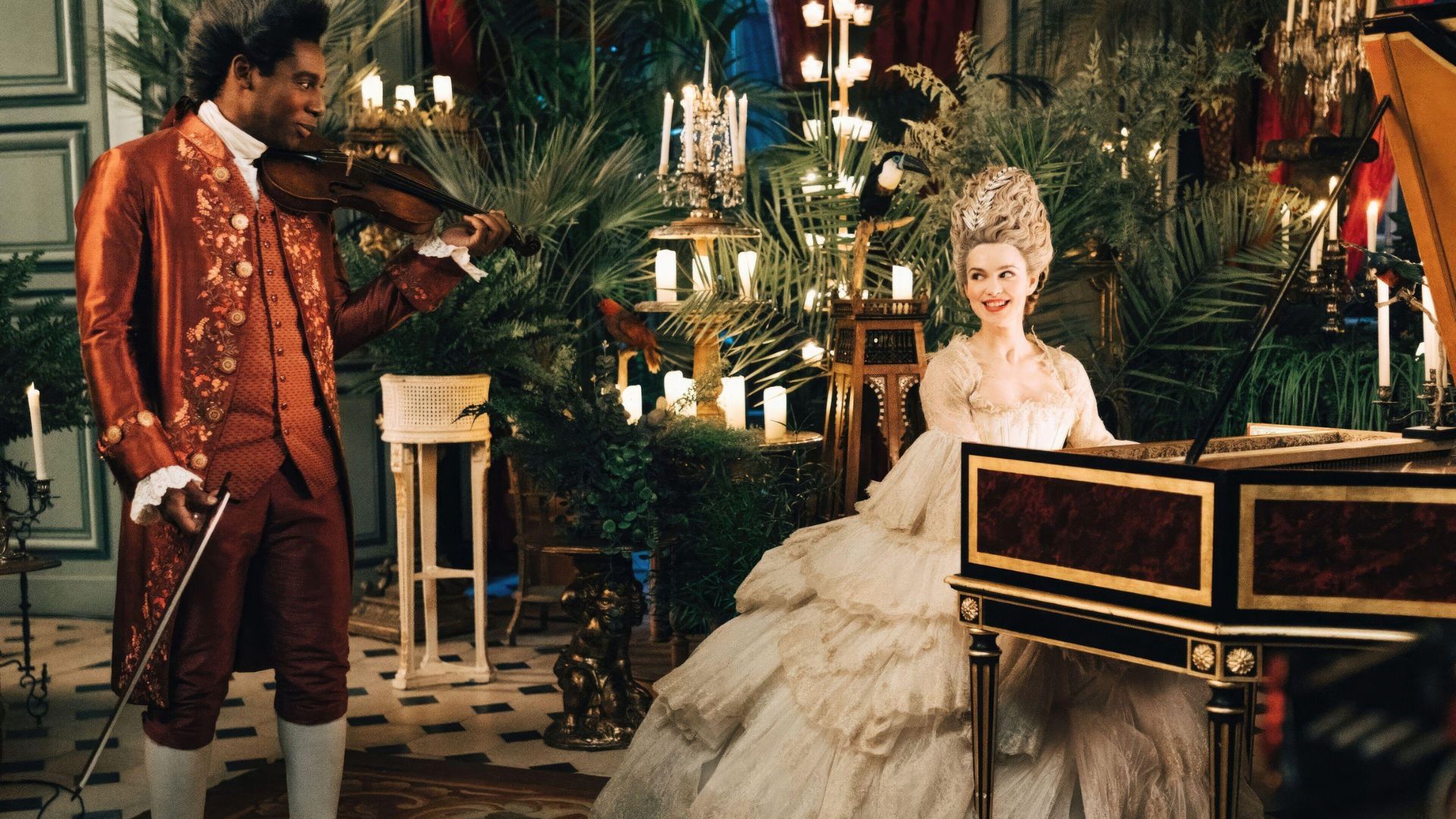 Emilia Schule and Yoli Fuller in Marie Antoinette