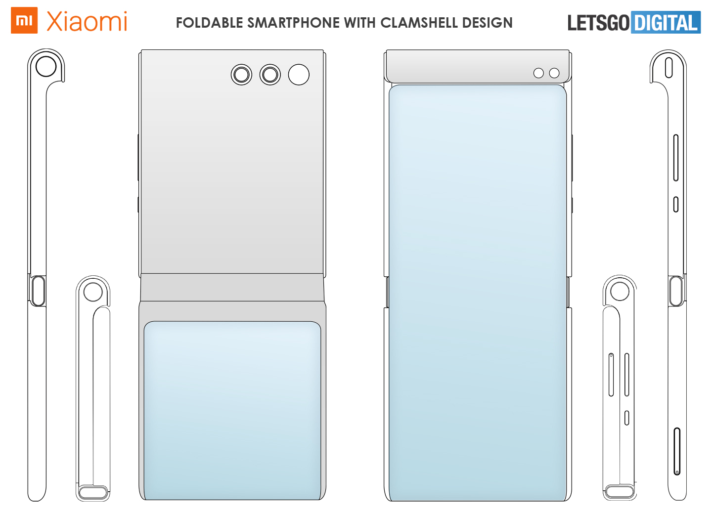 Xiaomi foldable phone patent