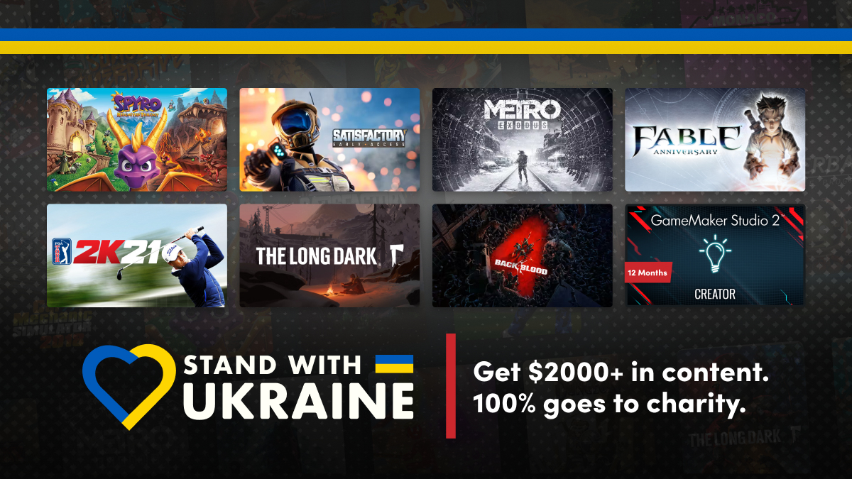 Humble's Stand With Ukraine bundle raises over $2M in less than a day