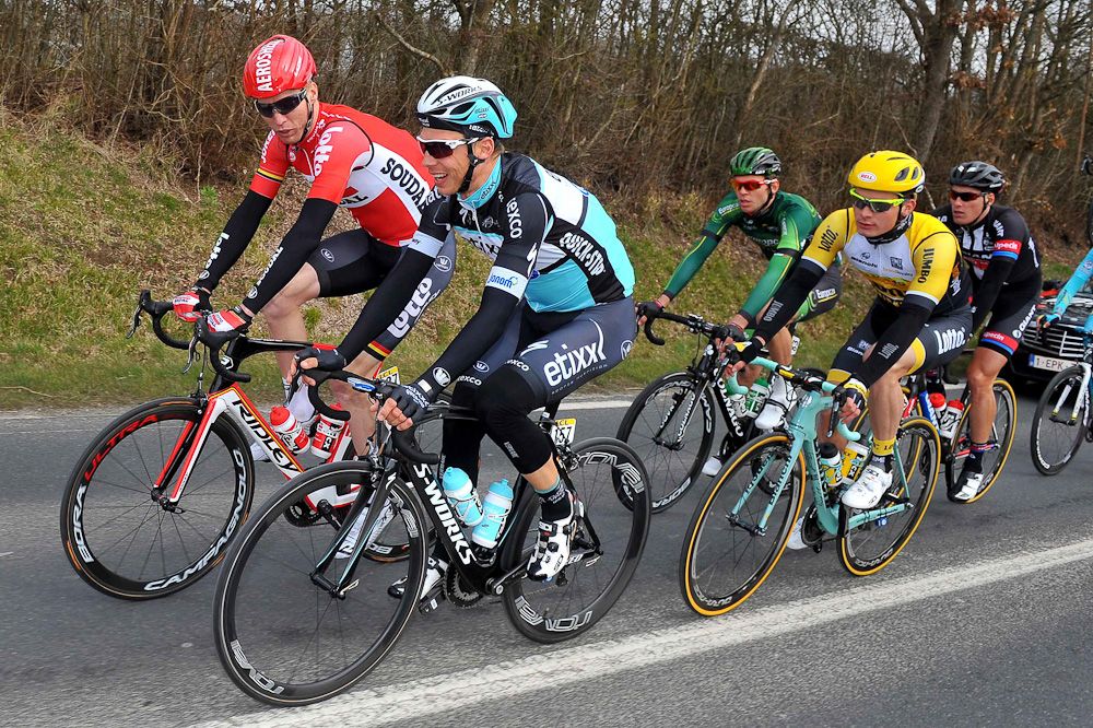Etixx and Lotto lead the bunch.