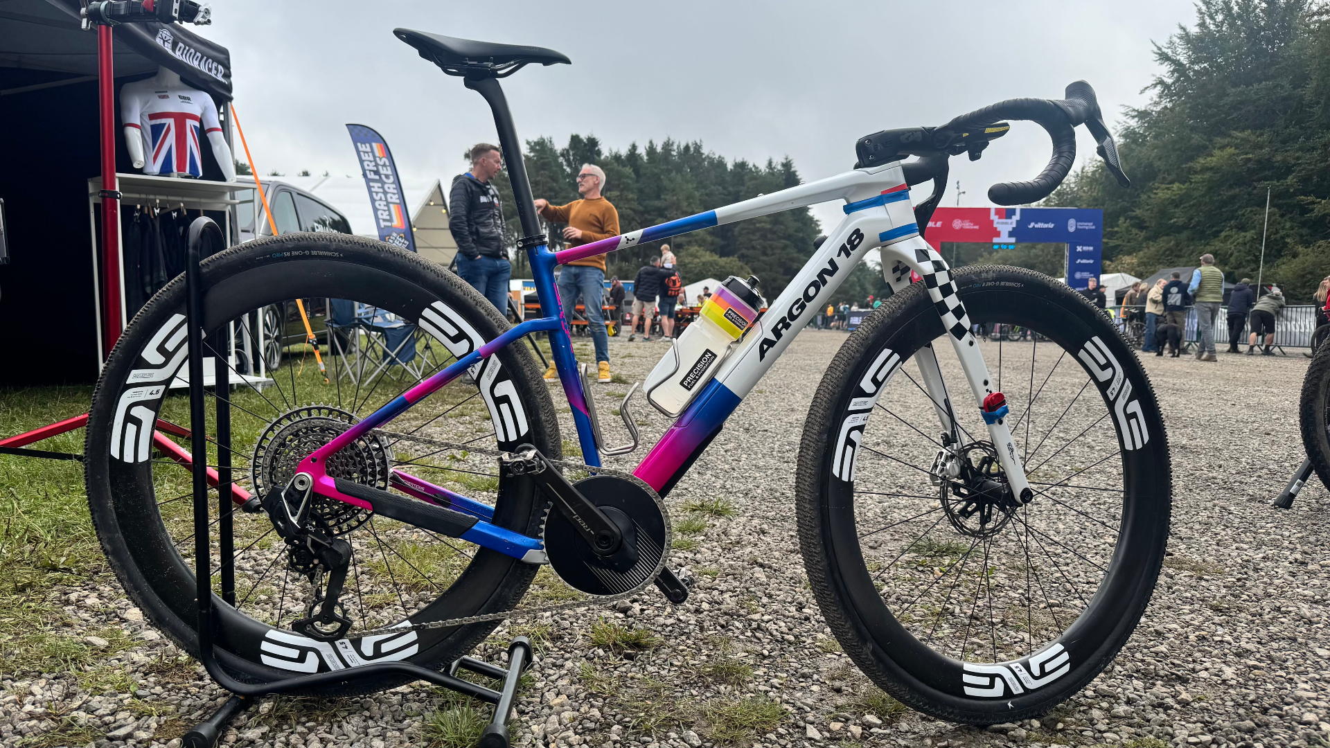 Danny Shrosbree&#039;s Argon18 gravel bike