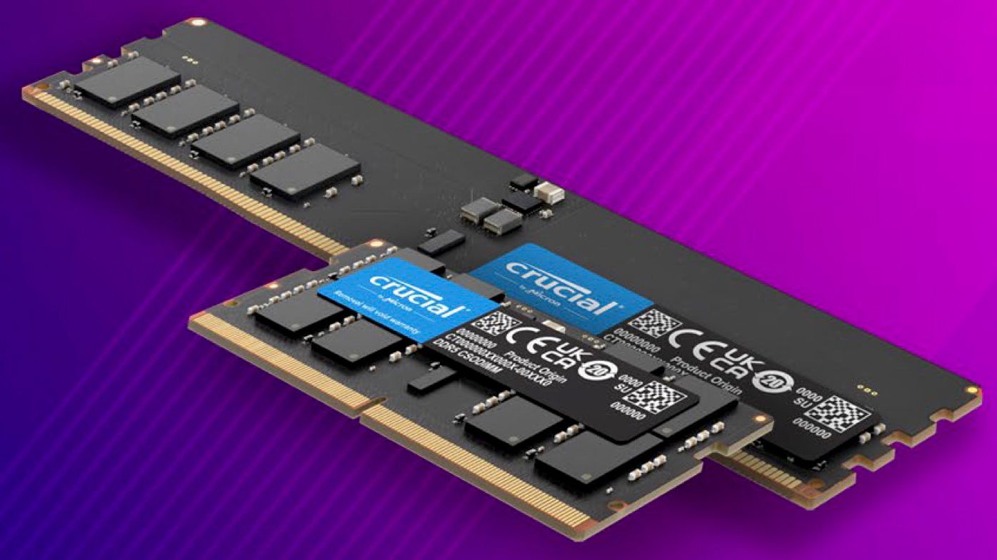 Micron DDR5 CSODIMM 32GB PC5-6400B 未使用 Crucial 32GB Kit (16GBx2) DDR5-6400 CSODIMM | CT2K16G64C52CS5