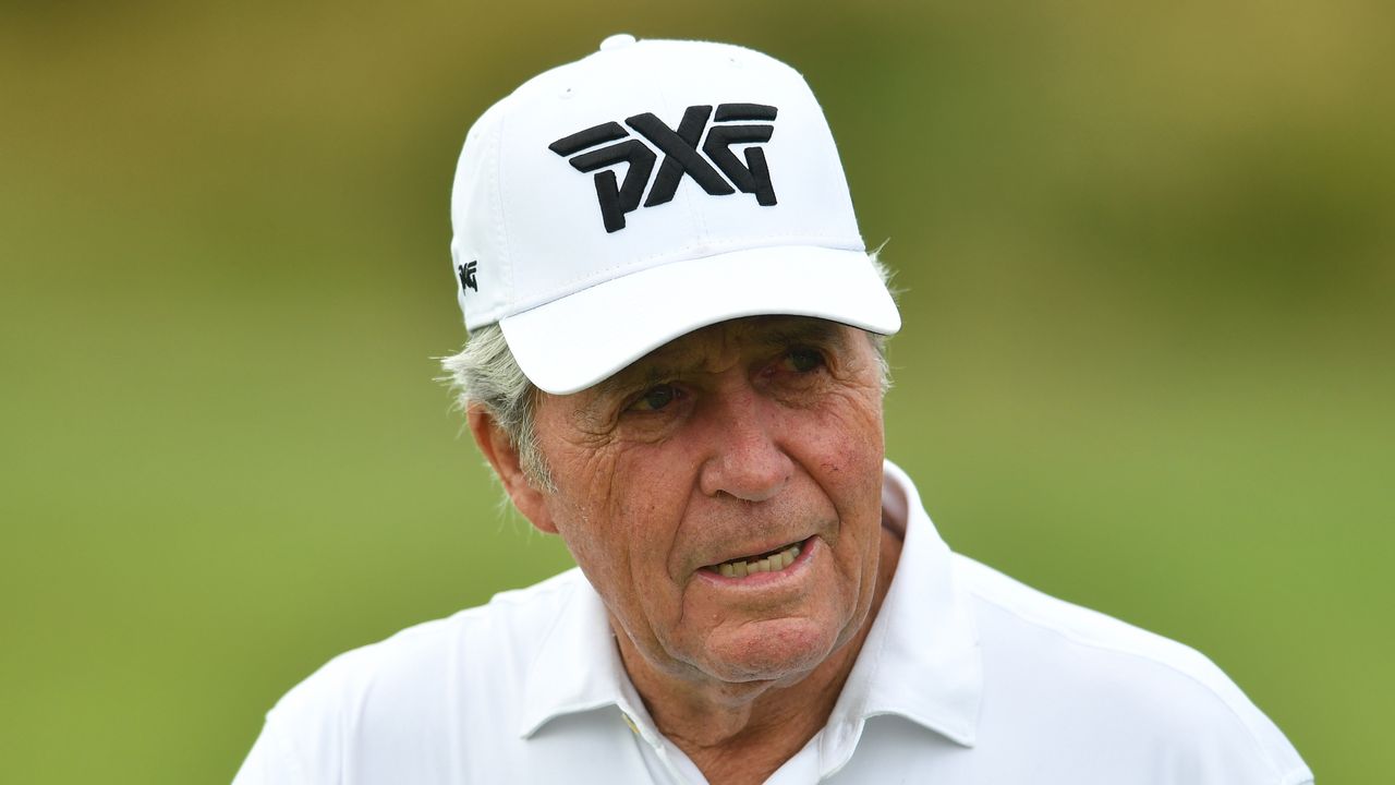 Gary Player at Senior Open Championship