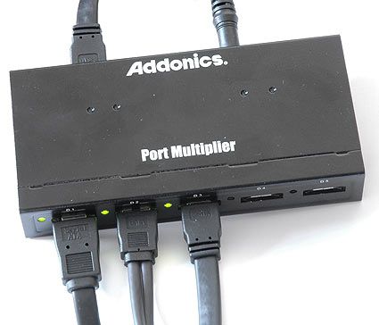 5-in-1 ESATA: Addonics ESATA Port Multiplier (AD5ESAPM-E) - Storage ...